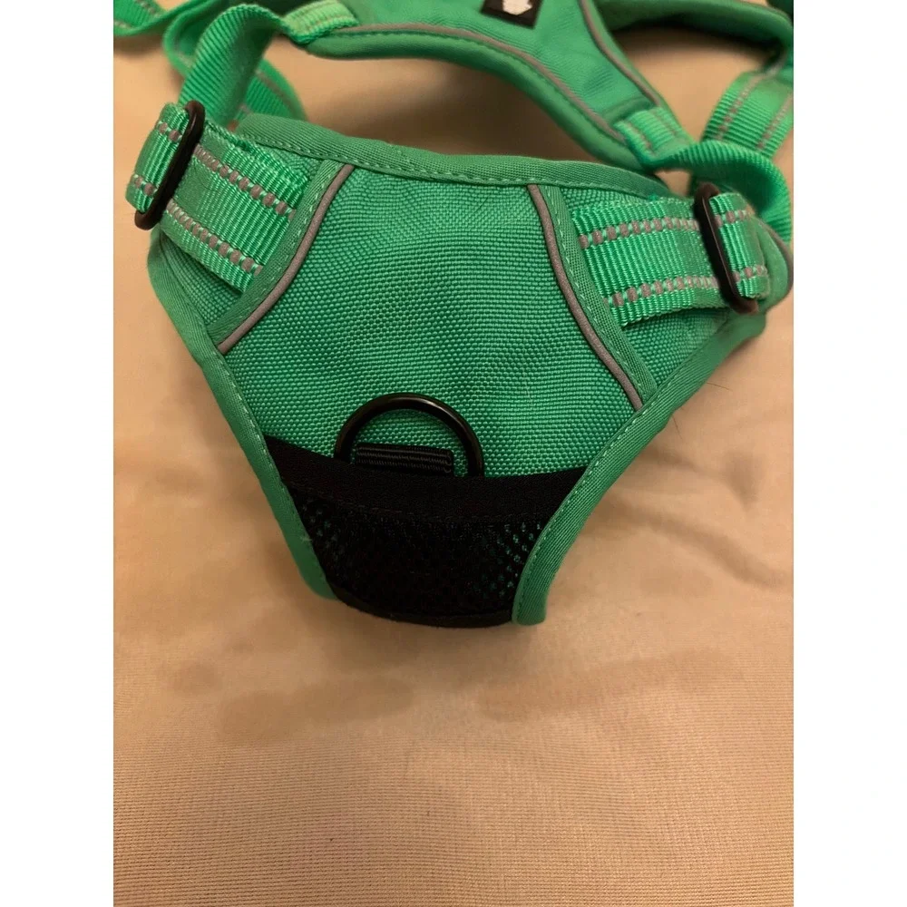 Truelove Green Reflective No Pull Dog Harness Mesh Padded Adjustable Vest